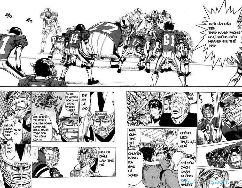 Truyện Tranh Lá Chắn Mắt - Eyeshield 21 trang 282