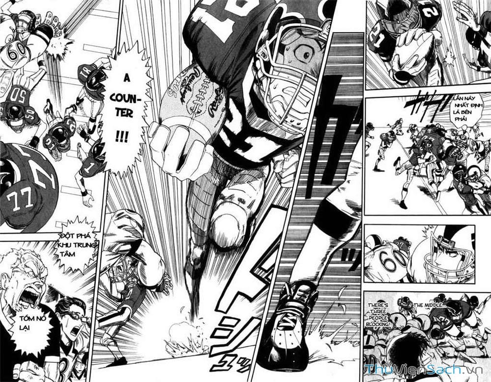 Truyện Tranh Lá Chắn Mắt - Eyeshield 21 trang 305