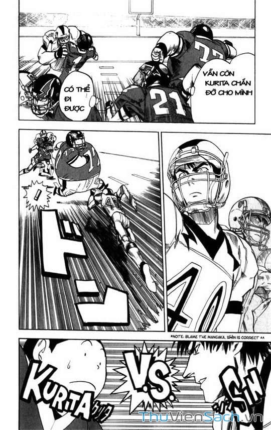 Truyện Tranh Lá Chắn Mắt - Eyeshield 21 trang 306