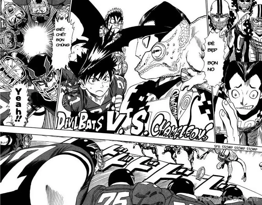 Truyện Tranh Lá Chắn Mắt - Eyeshield 21 trang 6
