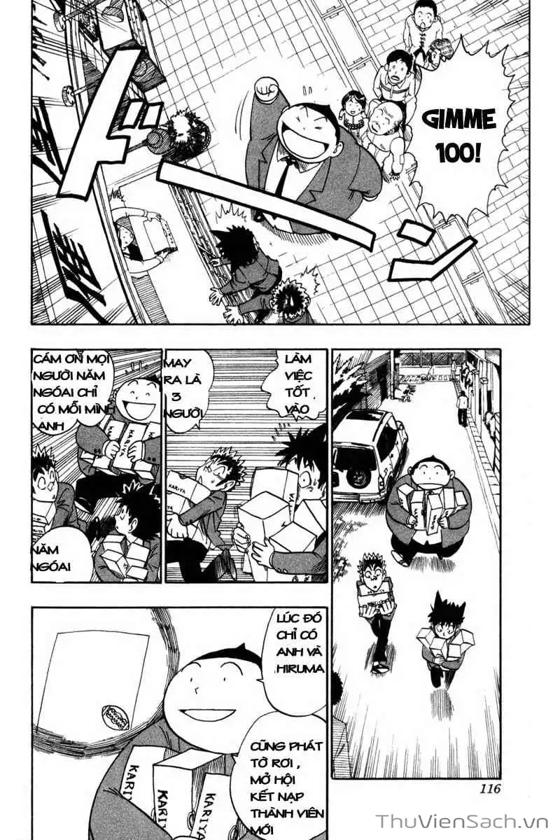 Truyện Tranh Lá Chắn Mắt - Eyeshield 21 trang 6