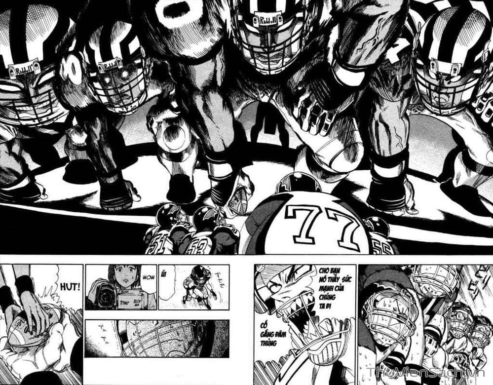 Truyện Tranh Lá Chắn Mắt - Eyeshield 21 trang 796