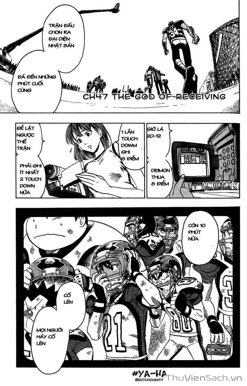 Truyện Tranh Lá Chắn Mắt - Eyeshield 21 trang 6