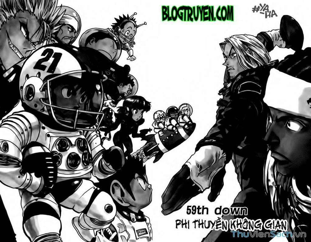 Truyện Tranh Lá Chắn Mắt - Eyeshield 21 trang 6