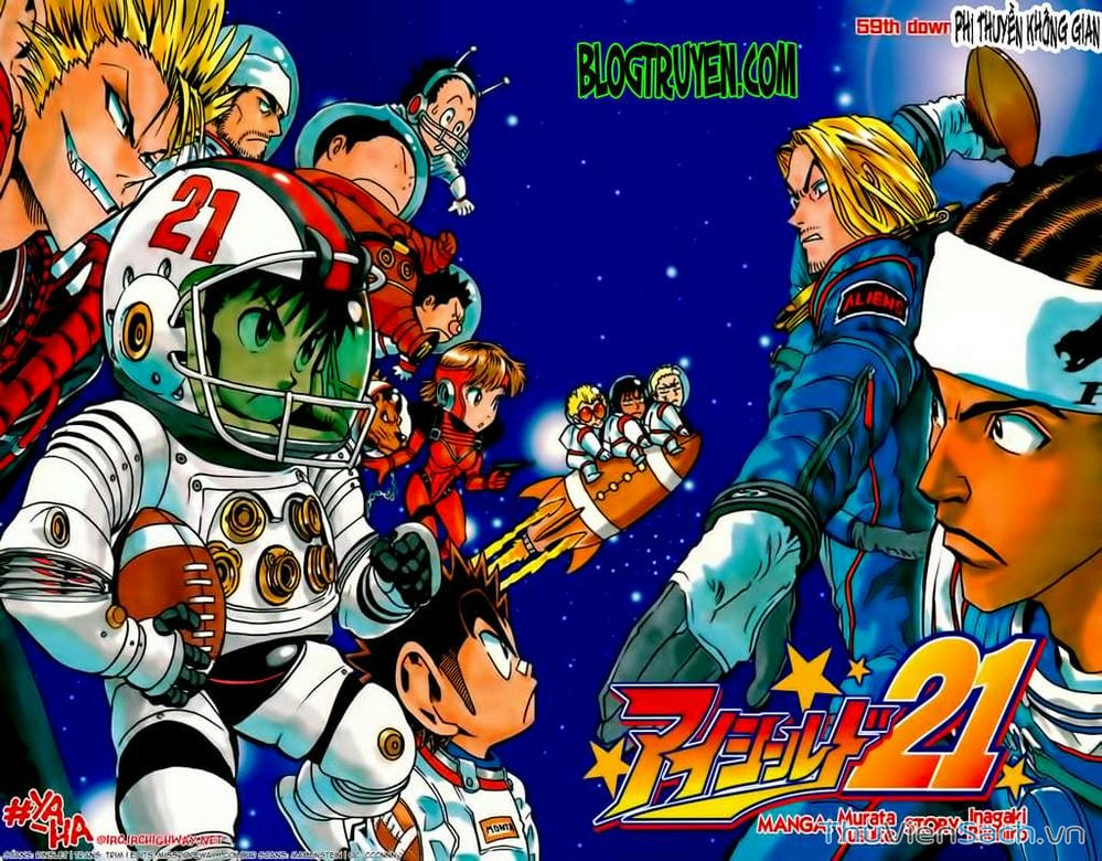 Truyện Tranh Lá Chắn Mắt - Eyeshield 21 trang 1124