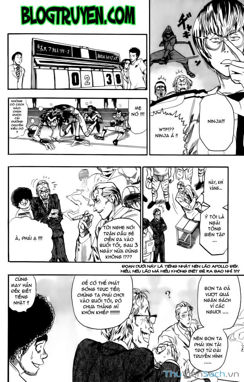 Truyện Tranh Lá Chắn Mắt - Eyeshield 21 trang 6
