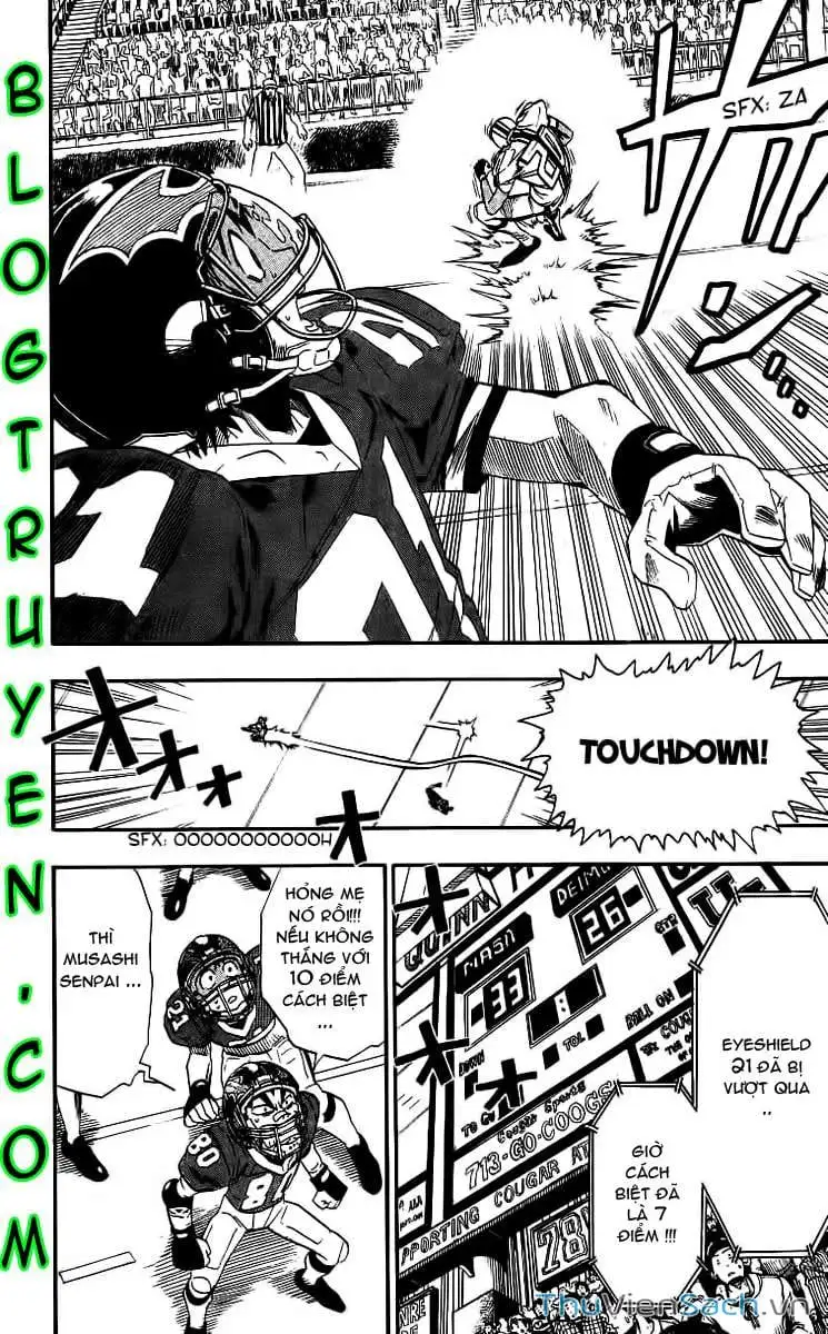 Truyện Tranh Lá Chắn Mắt - Eyeshield 21 trang 6