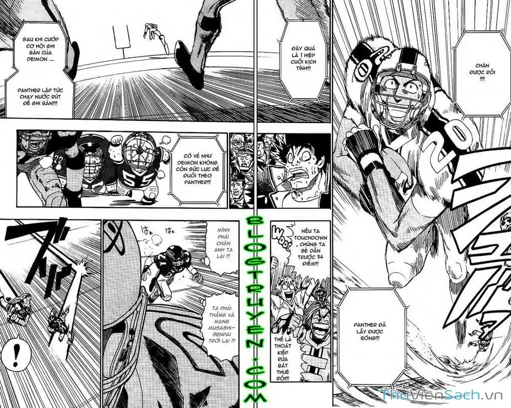 Truyện Tranh Lá Chắn Mắt - Eyeshield 21 trang 6
