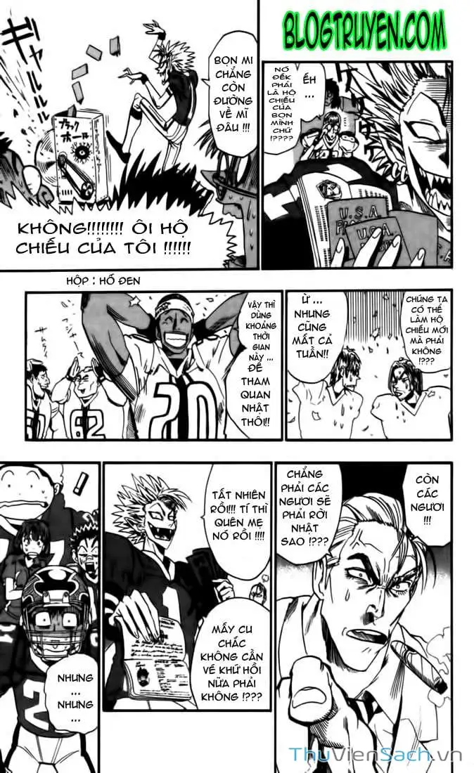 Truyện Tranh Lá Chắn Mắt - Eyeshield 21 trang 6