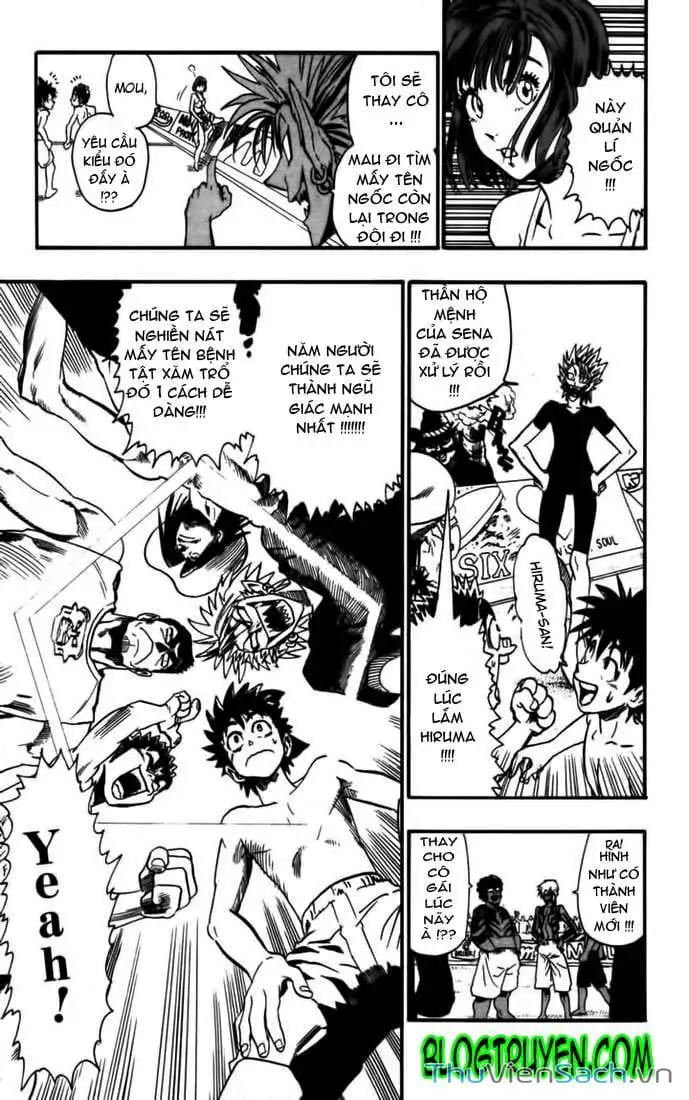 Truyện Tranh Lá Chắn Mắt - Eyeshield 21 trang 6