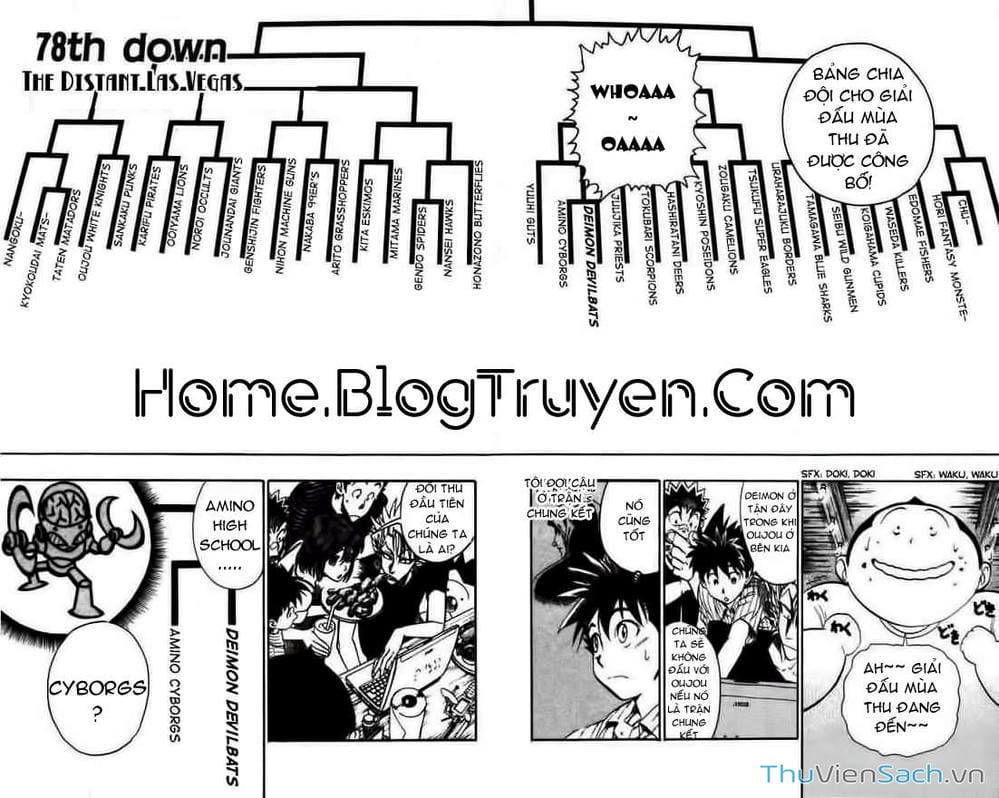 Truyện Tranh Lá Chắn Mắt - Eyeshield 21 trang 6