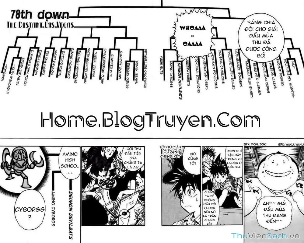 Truyện Tranh Lá Chắn Mắt - Eyeshield 21 trang 6