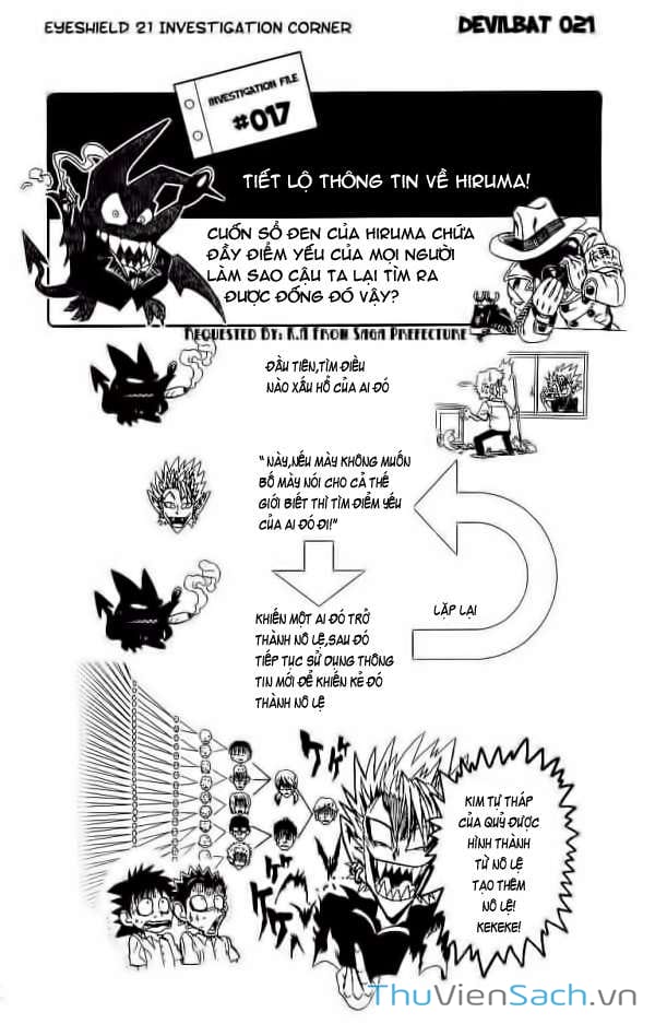 Truyện Tranh Lá Chắn Mắt - Eyeshield 21 trang 6