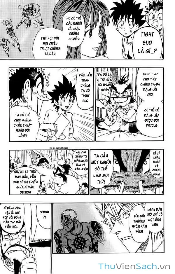 Truyện Tranh Lá Chắn Mắt - Eyeshield 21 trang 6
