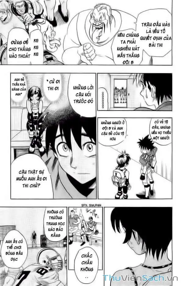 Truyện Tranh Lá Chắn Mắt - Eyeshield 21 trang 6