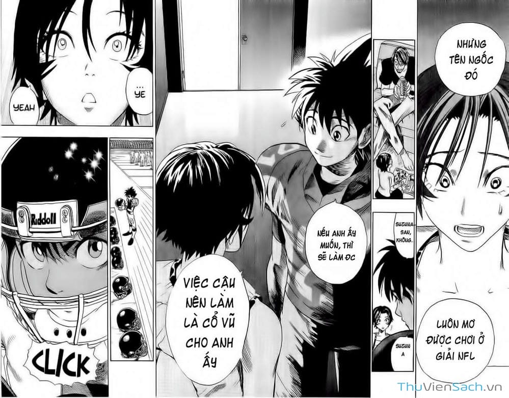 Truyện Tranh Lá Chắn Mắt - Eyeshield 21 trang 6