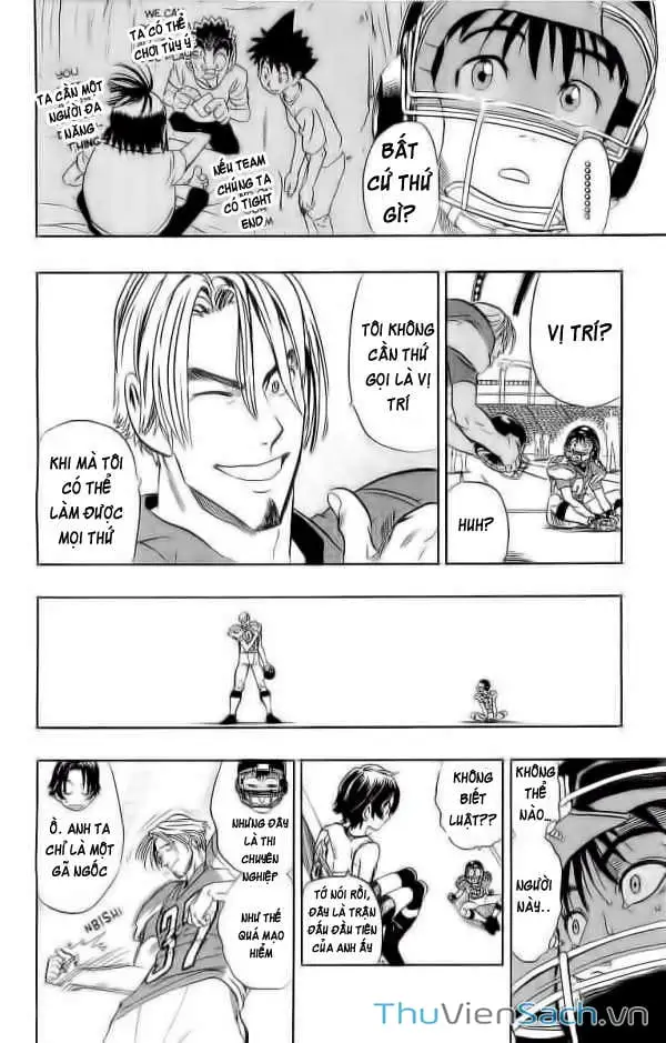 Truyện Tranh Lá Chắn Mắt - Eyeshield 21 trang 6