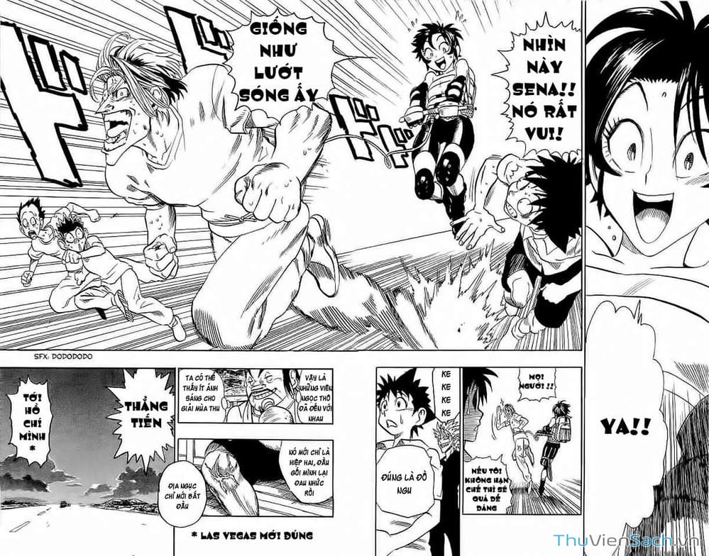 Truyện Tranh Lá Chắn Mắt - Eyeshield 21 trang 1697