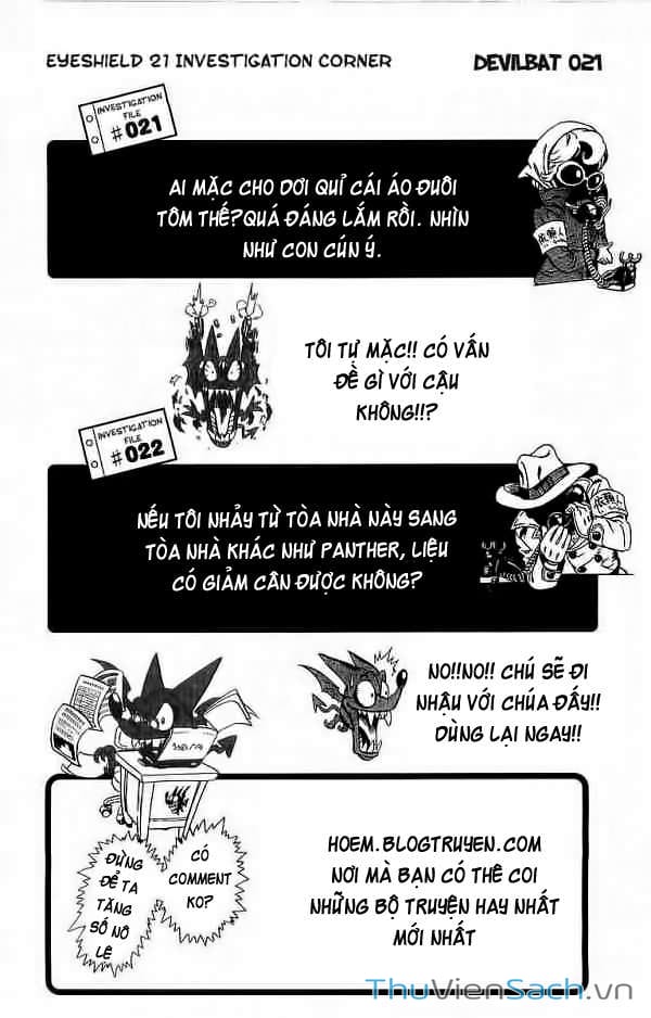 Truyện Tranh Lá Chắn Mắt - Eyeshield 21 trang 6