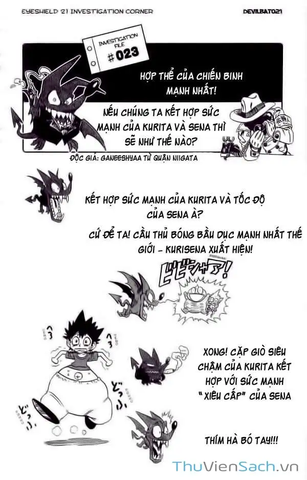 Truyện Tranh Lá Chắn Mắt - Eyeshield 21 trang 6