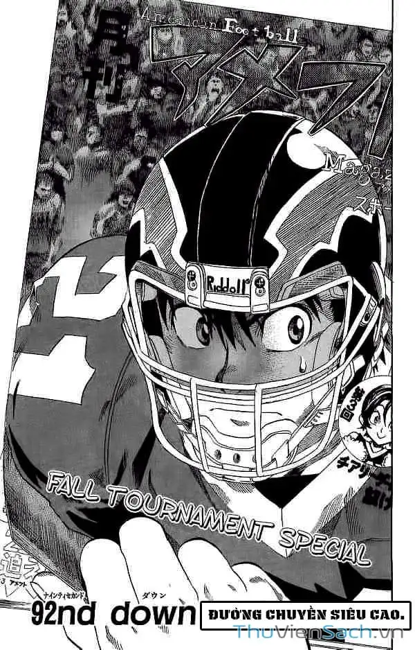 Truyện Tranh Lá Chắn Mắt - Eyeshield 21 trang 6