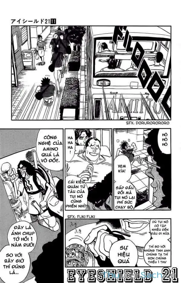 Truyện Tranh Lá Chắn Mắt - Eyeshield 21 trang 6