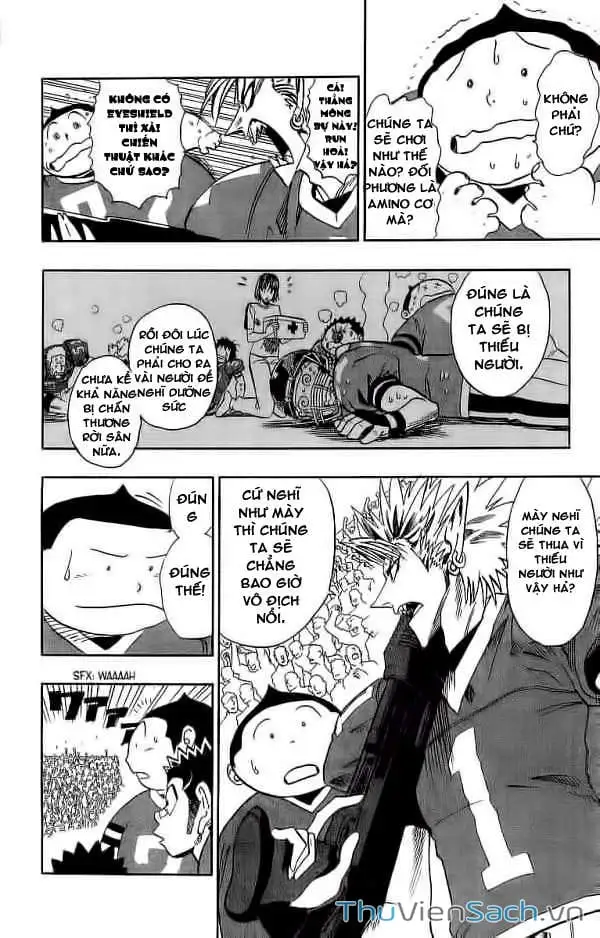 Truyện Tranh Lá Chắn Mắt - Eyeshield 21 trang 6