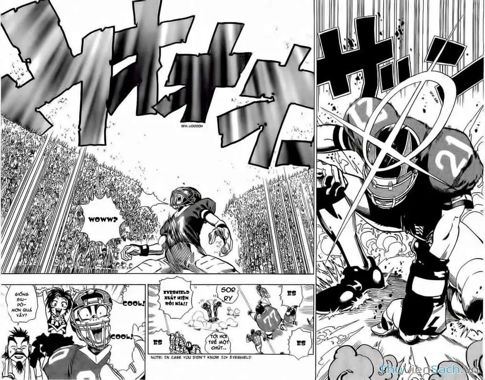 Truyện Tranh Lá Chắn Mắt - Eyeshield 21 trang 6