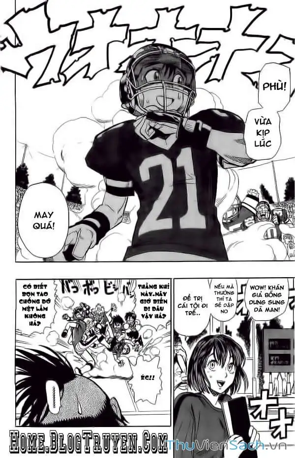 Truyện Tranh Lá Chắn Mắt - Eyeshield 21 trang 6