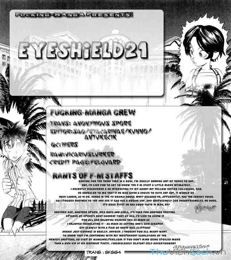 Truyện Tranh Lá Chắn Mắt - Eyeshield 21 trang 6