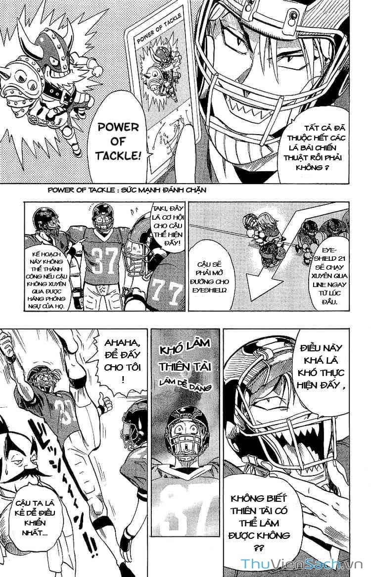 Truyện Tranh Lá Chắn Mắt - Eyeshield 21 trang 2076