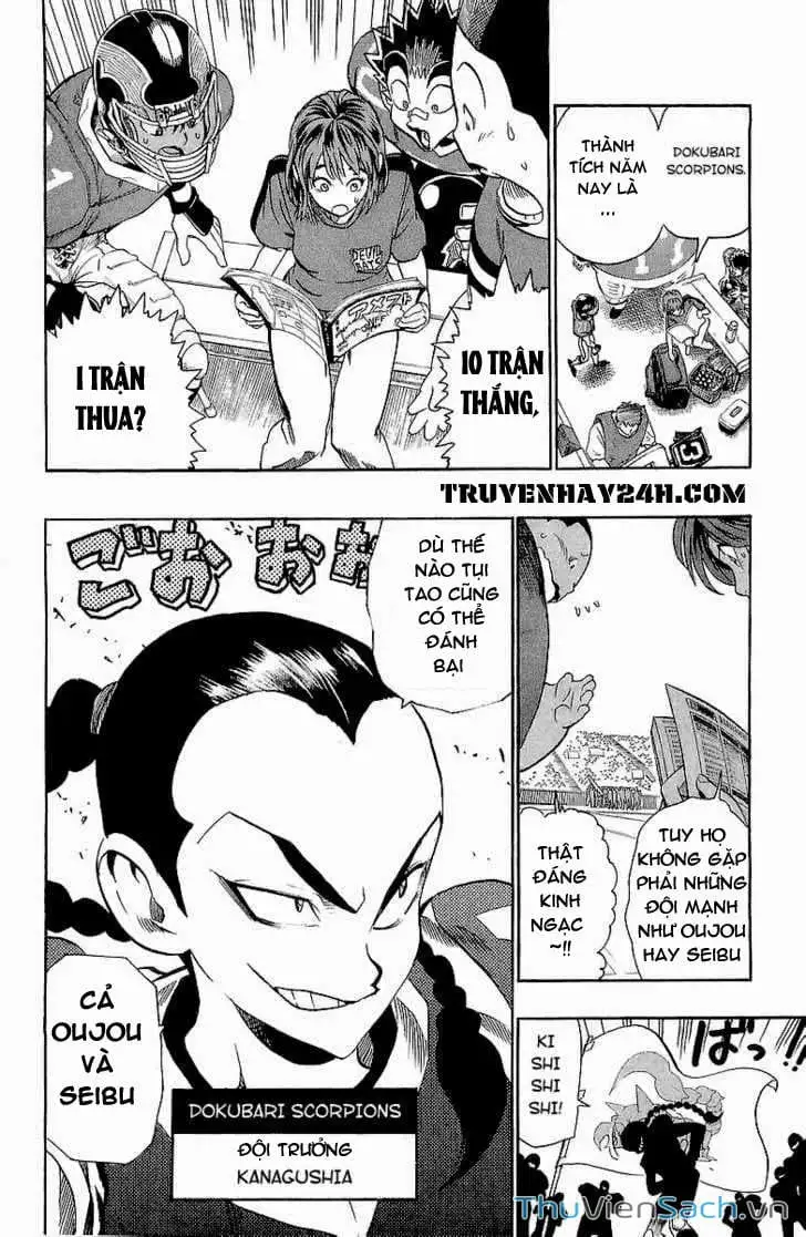 Truyện Tranh Lá Chắn Mắt - Eyeshield 21 trang 6