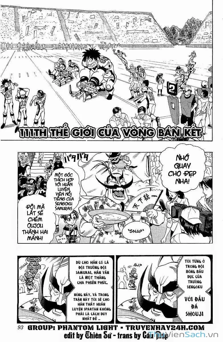 Truyện Tranh Lá Chắn Mắt - Eyeshield 21 trang 6