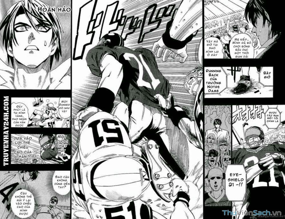Truyện Tranh Lá Chắn Mắt - Eyeshield 21 trang 6