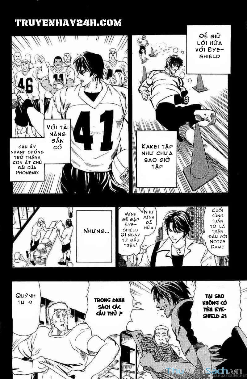 Truyện Tranh Lá Chắn Mắt - Eyeshield 21 trang 6