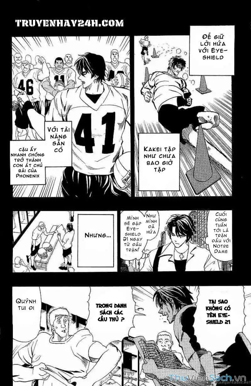 Truyện Tranh Lá Chắn Mắt - Eyeshield 21 trang 6