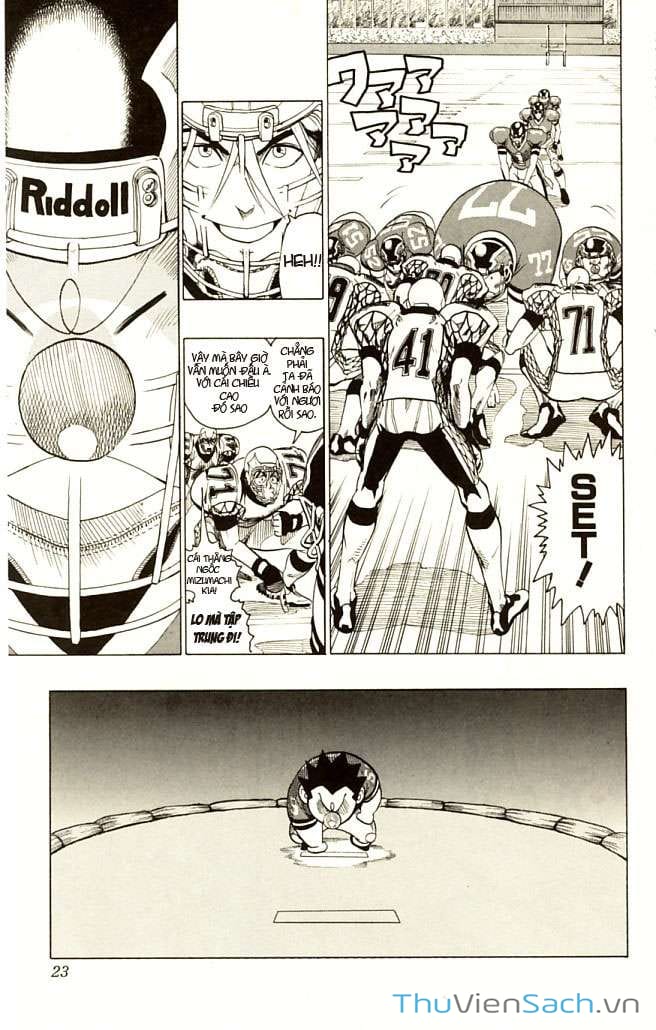 Truyện Tranh Lá Chắn Mắt - Eyeshield 21 trang 2320