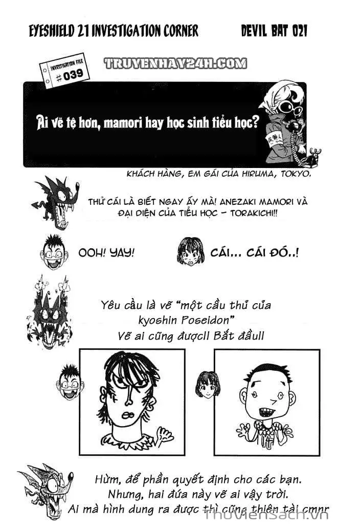 Truyện Tranh Lá Chắn Mắt - Eyeshield 21 trang 6