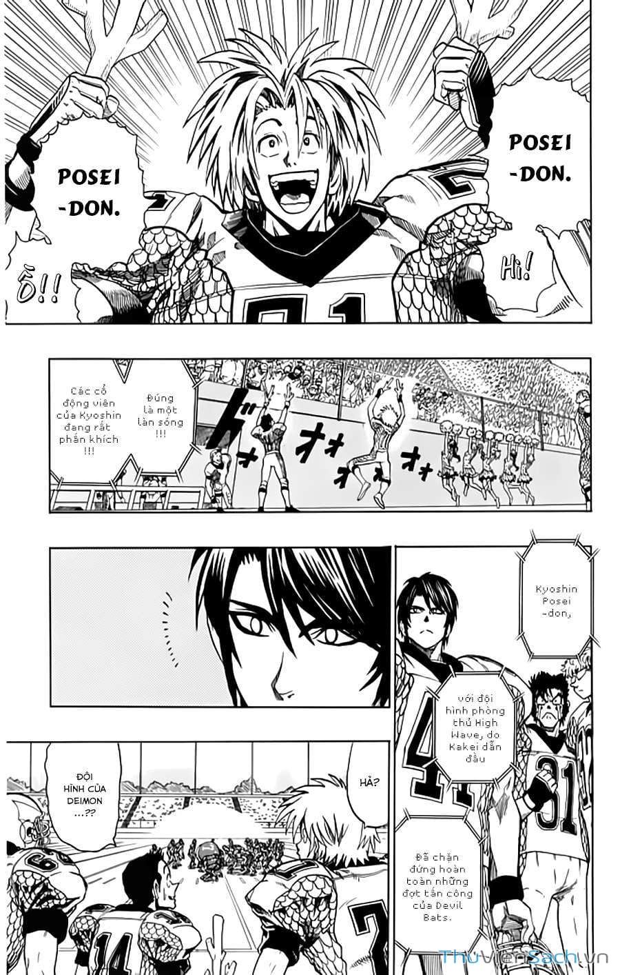 Truyện Tranh Lá Chắn Mắt - Eyeshield 21 trang 6