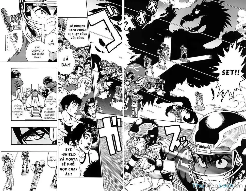 Truyện Tranh Lá Chắn Mắt - Eyeshield 21 trang 6