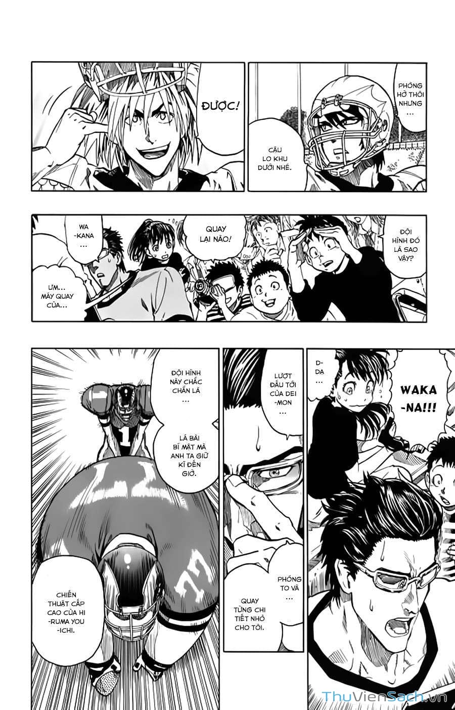 Truyện Tranh Lá Chắn Mắt - Eyeshield 21 trang 6