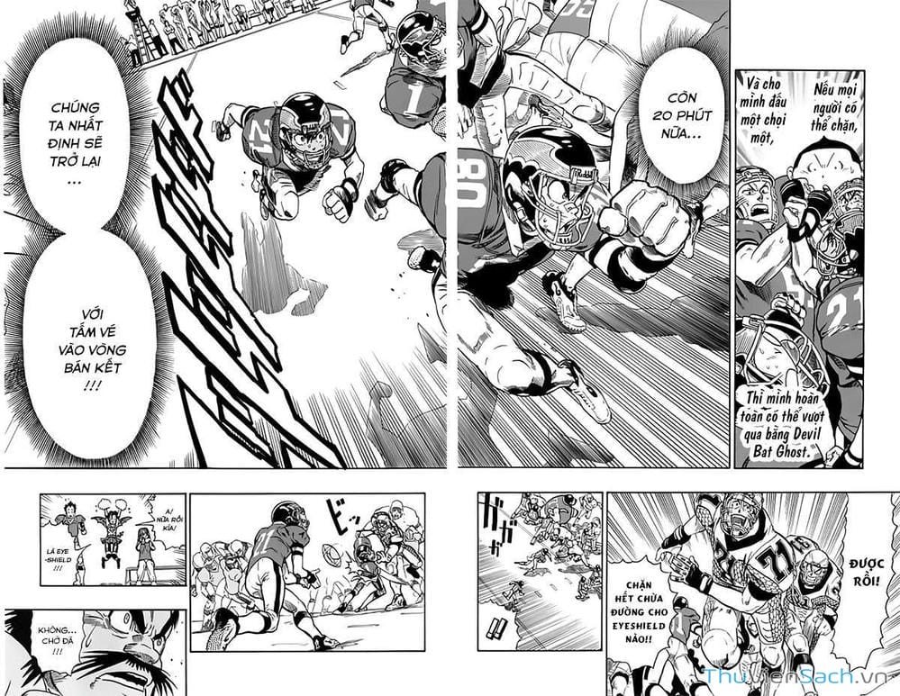 Truyện Tranh Lá Chắn Mắt - Eyeshield 21 trang 6