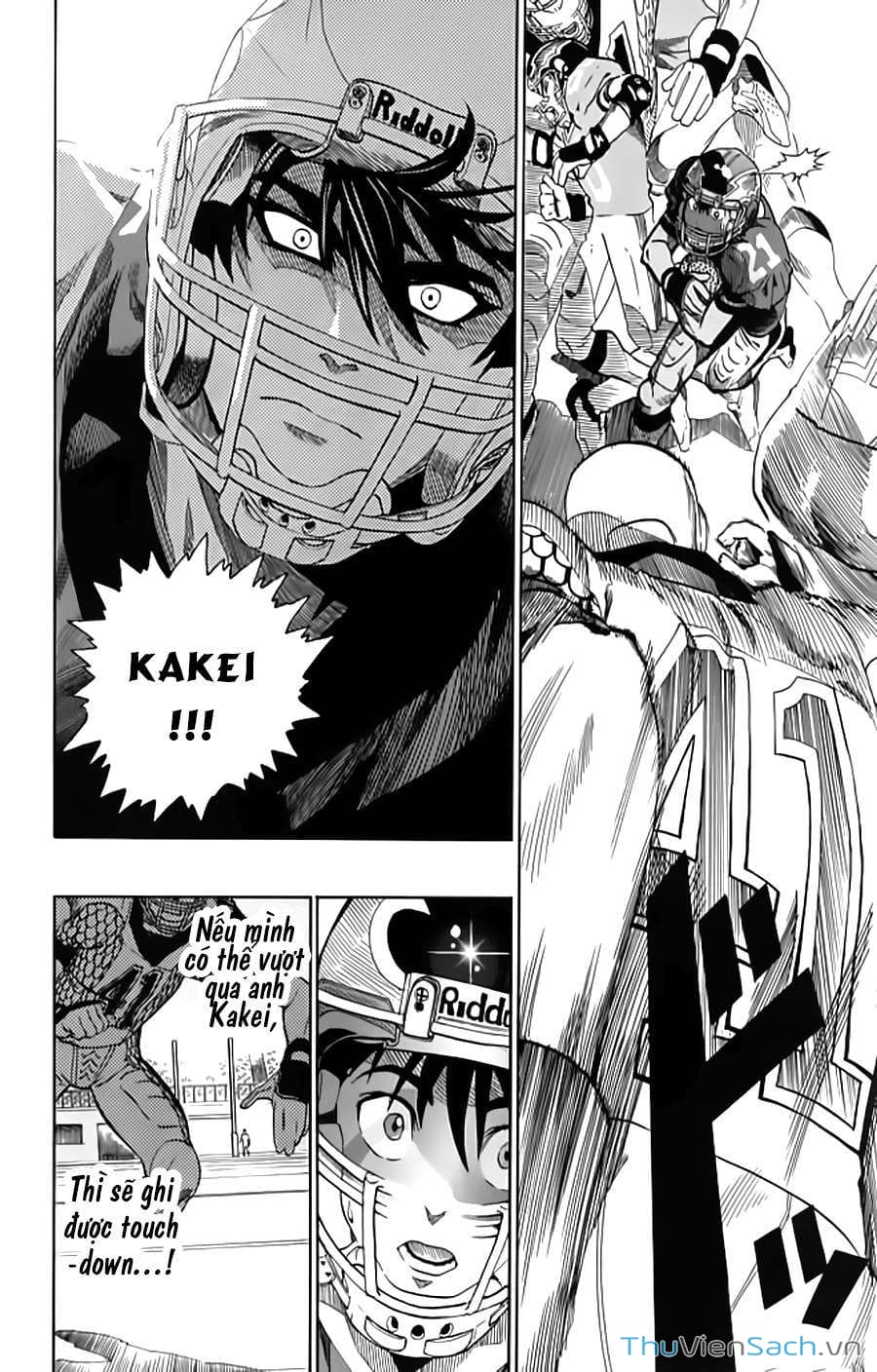Truyện Tranh Lá Chắn Mắt - Eyeshield 21 trang 6