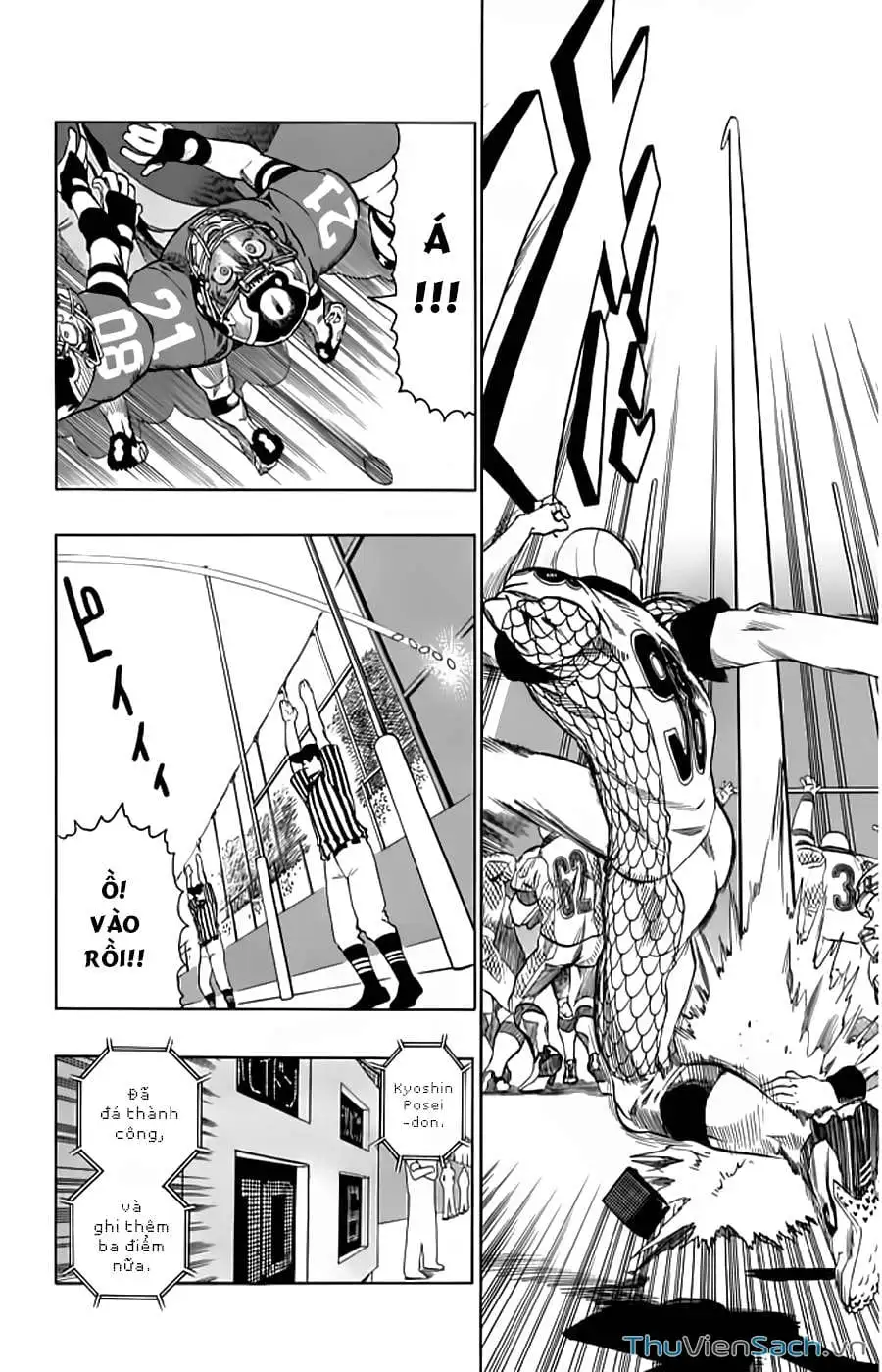 Truyện Tranh Lá Chắn Mắt - Eyeshield 21 trang 6