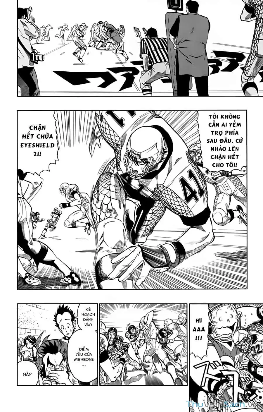 Truyện Tranh Lá Chắn Mắt - Eyeshield 21 trang 6