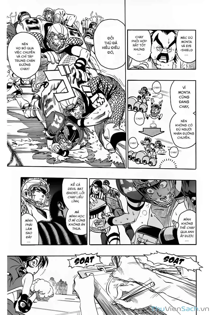 Truyện Tranh Lá Chắn Mắt - Eyeshield 21 trang 6