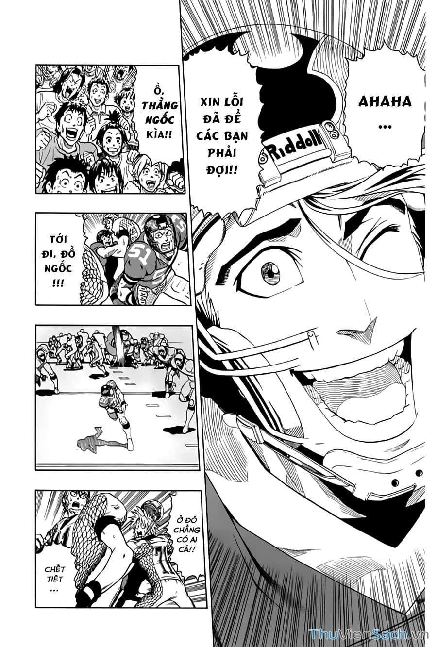 Truyện Tranh Lá Chắn Mắt - Eyeshield 21 trang 6
