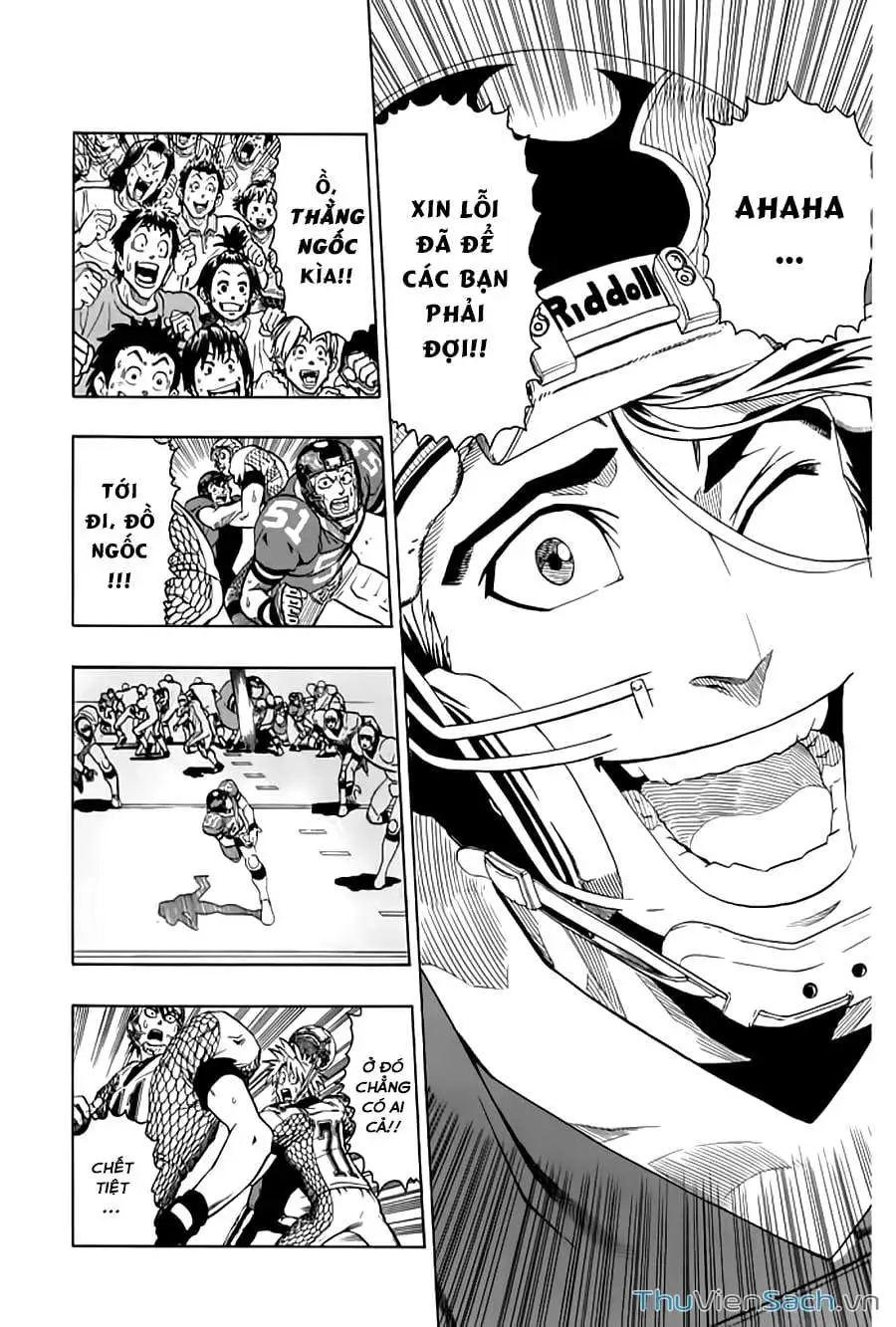 Truyện Tranh Lá Chắn Mắt - Eyeshield 21 trang 6