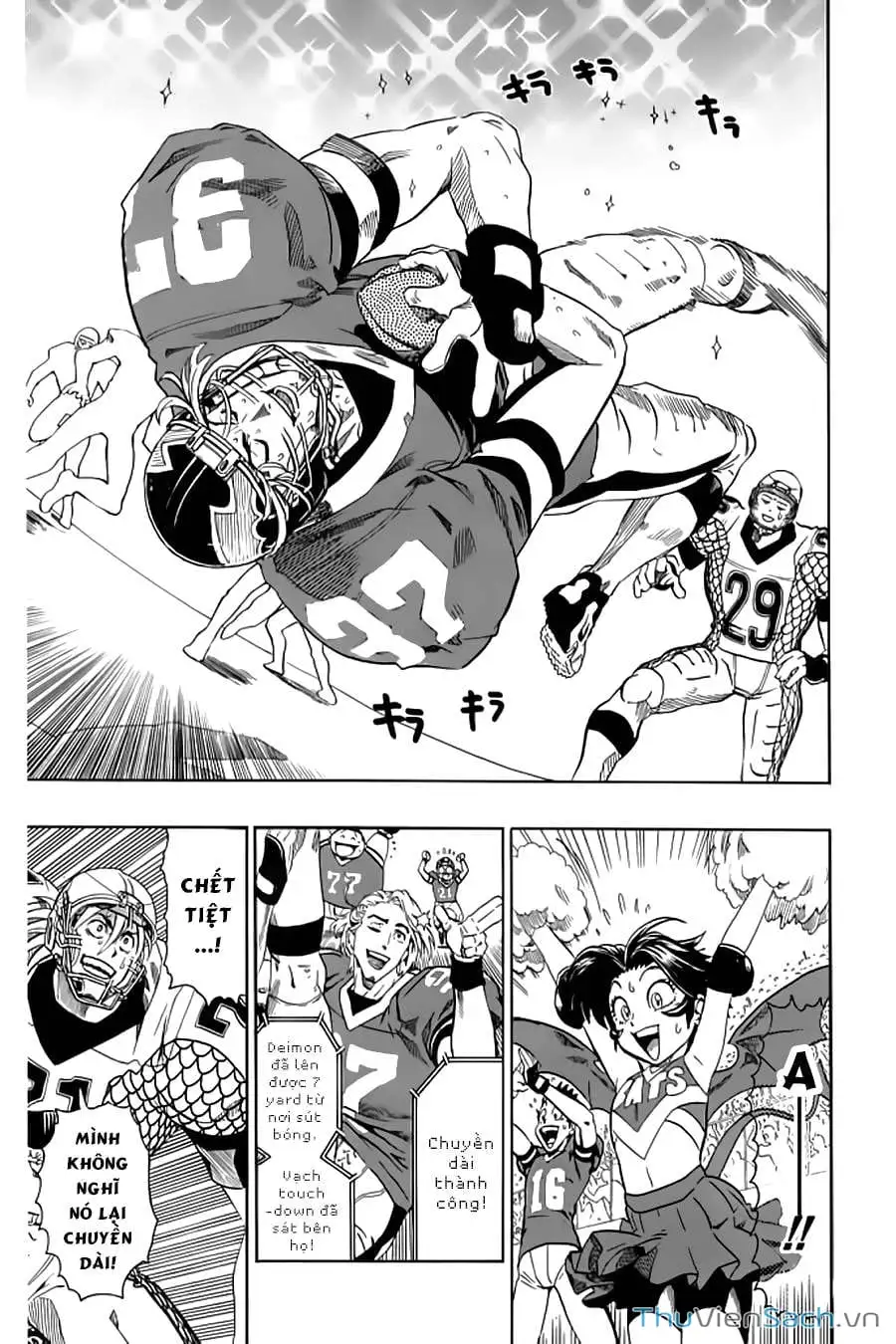 Truyện Tranh Lá Chắn Mắt - Eyeshield 21 trang 6