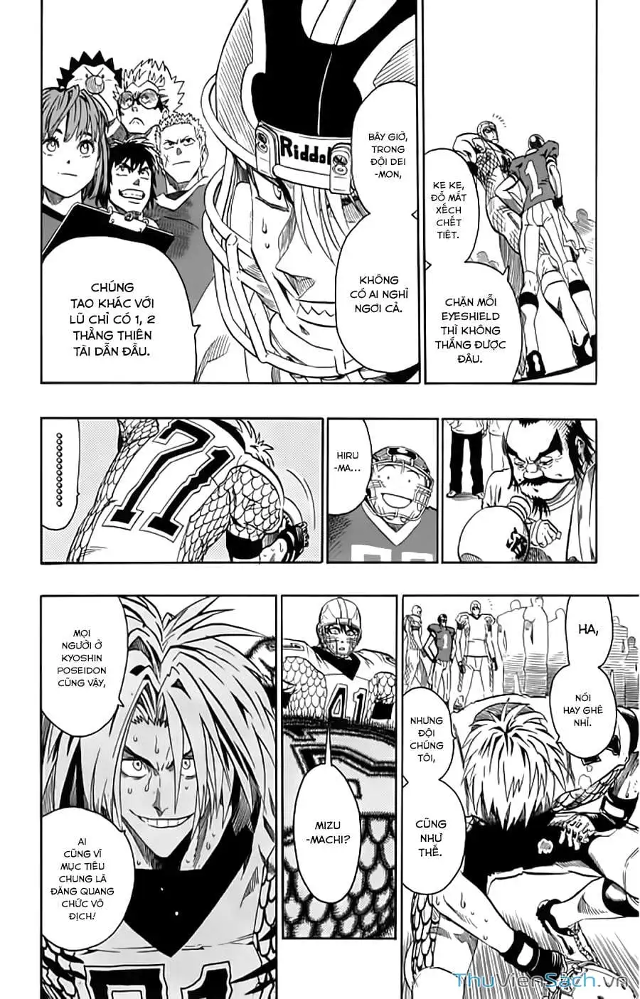Truyện Tranh Lá Chắn Mắt - Eyeshield 21 trang 6